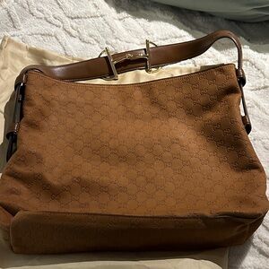 Large beautiful suede slouchy bag! Brand new!